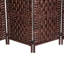 Paravent Artistic Brown Cloison portative et décorative de 6 pi de hauteur. Polyvalent pour créer dans différentes pièces