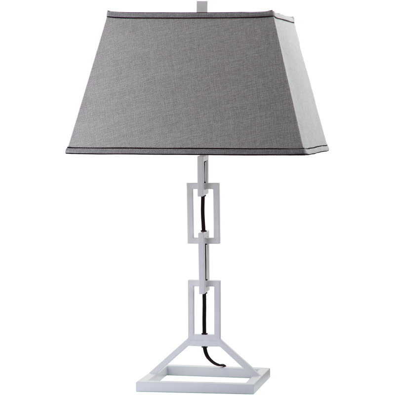 Table Lamp, Winter White