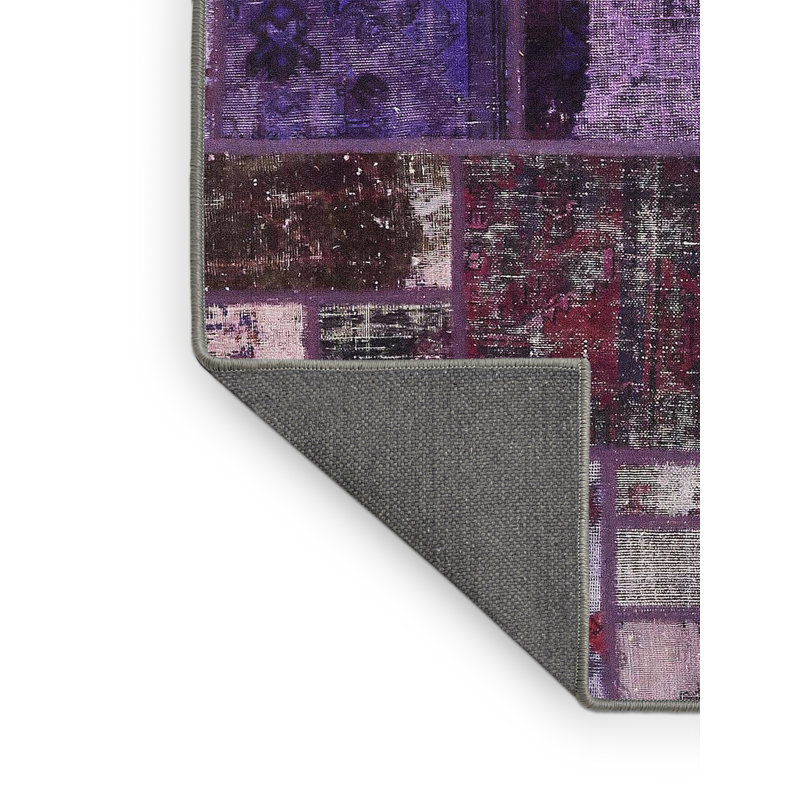 Tapis décoratif multicolore à motif abstrait, Tapis de couloir 2 pi x 5 pi
