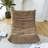 Bean bag Chair with button tufted back-1016822130
