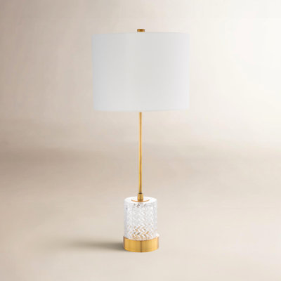 Glass Table Lamp