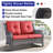 Bonia 51.18'' Wide Straight Loveseat with Cushions-102088394-121087632