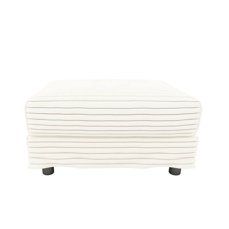 Multi - Purpose Beige Corduroy For Different Configurations, Comfort, Stability, And Hassle Assembly Functional Combining With 3 Seater Sofas, Comfortable Secure, Fast Time