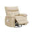 37.4" Wide Oversized Recliner Chair, PU Leather Manual Recliner with 1.5X Sponge Filling-2056711357