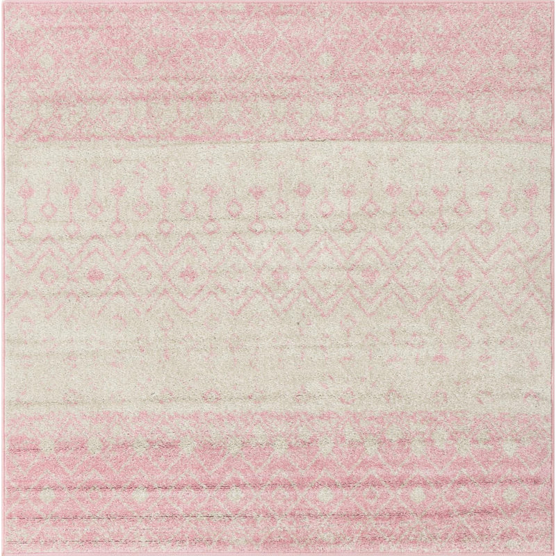 Bradley-Joe Abstract Indoor Rug, Square 5'3"