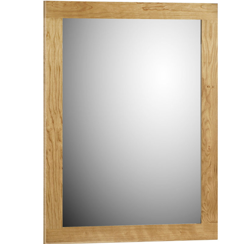 Miroir de salle de bain Lysette, Aulne sombre, l 24 po x H 32 po
