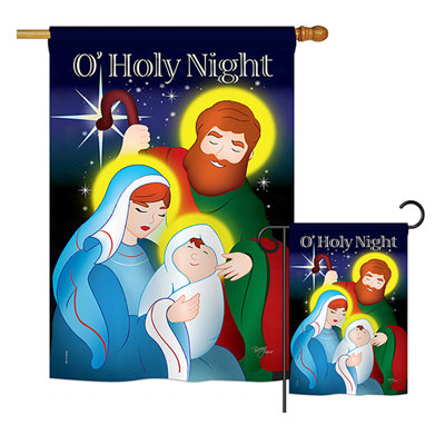 Double Sided Polyester Garden Flag