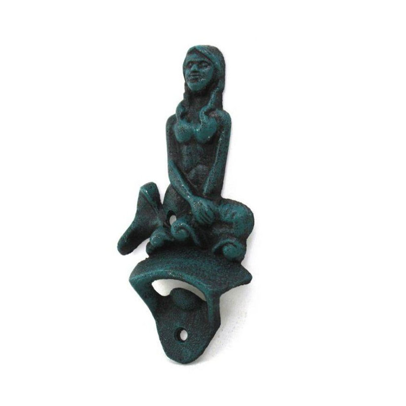 Ouvre-bouteille Justina Mermaid, Bleu Seaworn
