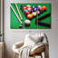 «Game Of Billiards», 3 pièces sur toile-98562913