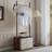 Elegant Black Walnut  Storage Hallstand-110536269