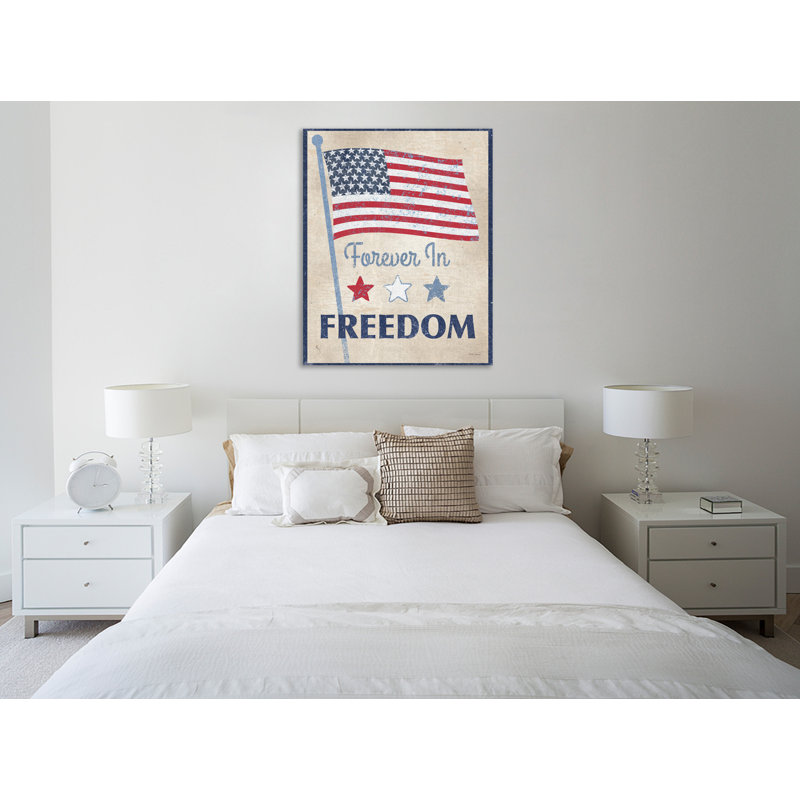 «Forever In Freedom Dark» par Beth Grove, impression sur toile tendue, H 45 po x l 36 po x P 1,5 po
