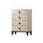 Commode en bois avec 5 tiroirs gris-1203676889