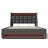 Upholstered Platform Bed With A Hydraulic Storage System, LED And USB Charging (Without Mattress)-765056501-765056496
