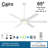 Cairo 65" Led Smart Indoor/outdoor Ceiling Fan-116794744-116794742