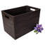 Panier rectangulaire en rotin-1116872789