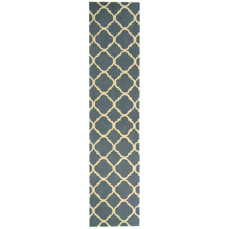 Fullerton Hand Hooked Cotton Pile Geometric Rug