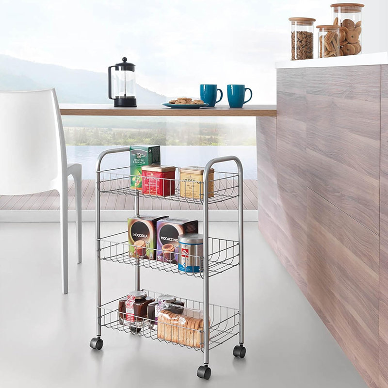 64cm H x 24cm W Utility Cart