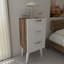 Carrion 40cm W Manufactured Wood Bedside Table