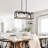 Aaniah 3-Light Dimmable Linear Chandelier-1308289198