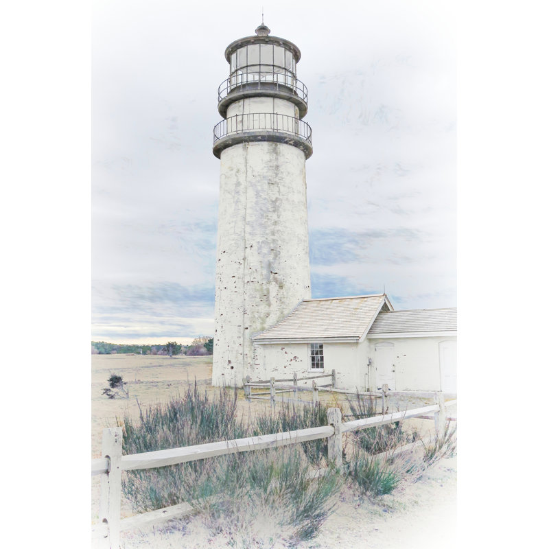 «Chalk S croquis phare» par Graffitee Studios, reproduction de photo sur toile tendue