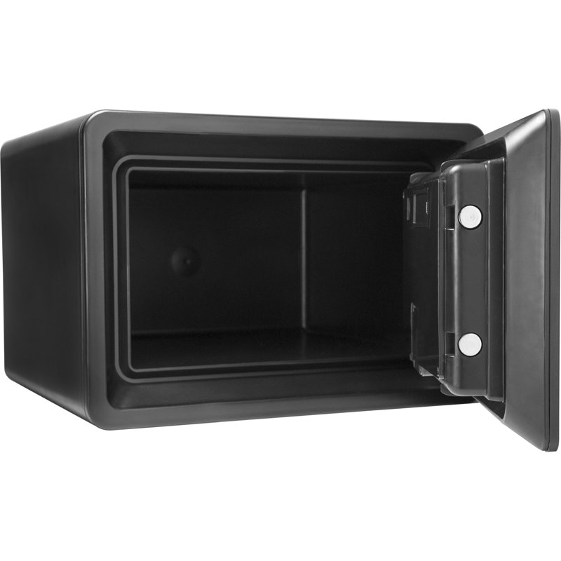 Black Steel Fireproof Digital Keypad Safe with Back-up Keys