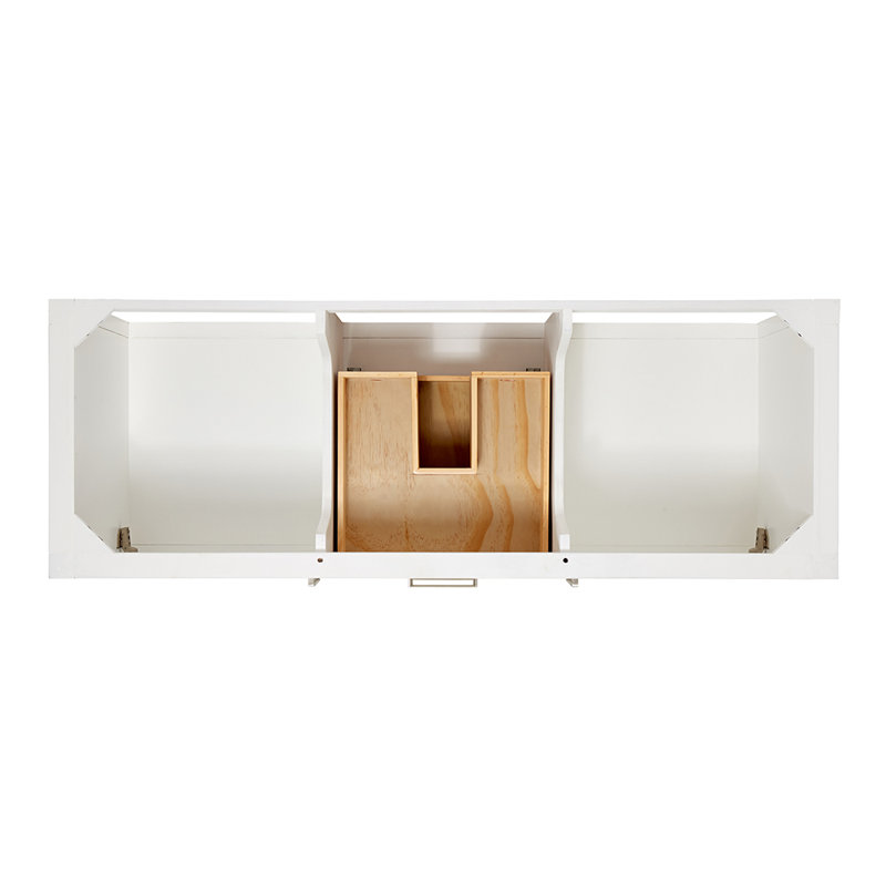 Bayhill 60'' W Single Bathroom Vanity Base, White