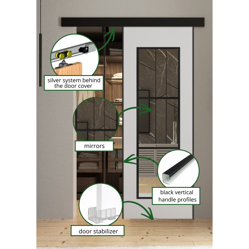 DOOR TORI 1, 102cm x 205cm, White