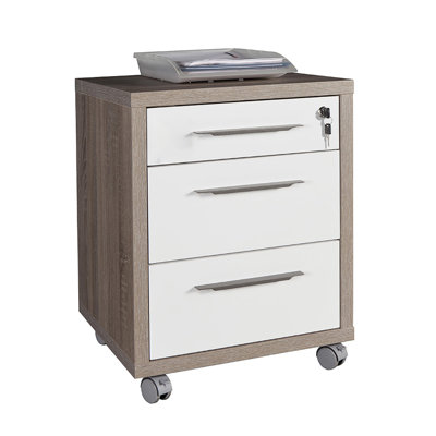 Disegno 3 -Drawer Mobile File Cabinet