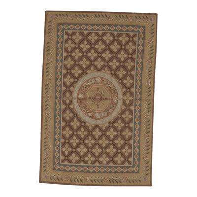 Aubusson Renaissance Wool Oriental Area Rug