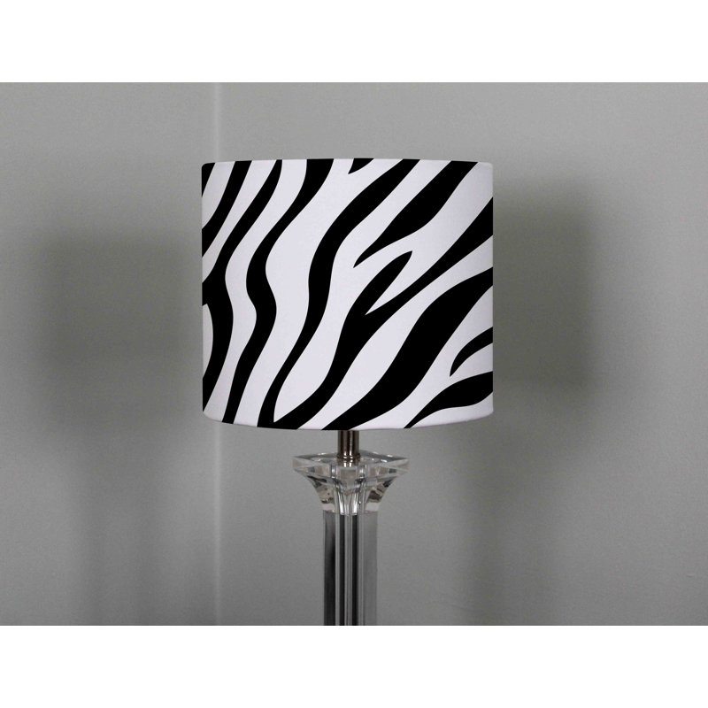 Cotton Drum Pendant Shade ( Uno ), 22cm H x 25cm W x 25cm D