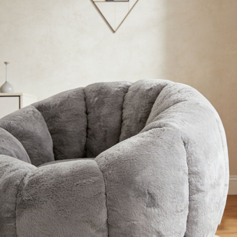 Adult Bean Bag Chair, Gris