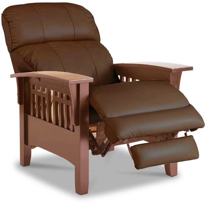 Fauteuil inclinable El Dorado, Cuir véritable cannelle Titan