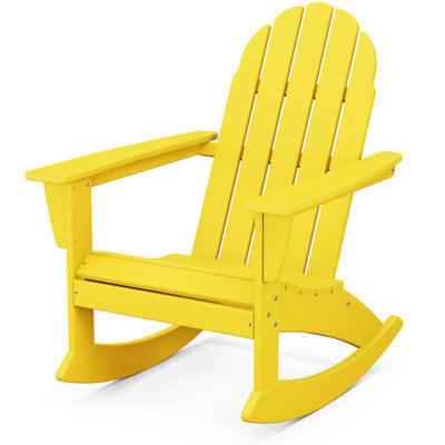 POLYWOOD® Vineyard Rocking Adirondack Chair
