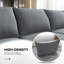 Canapé modulaire rembourré avec rangement en U Tremee-70975221