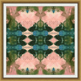 Peacock Kaleidoscope 4 Print