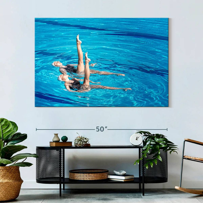 Sireci Synchronized Swimmers, 34" H x 51" W