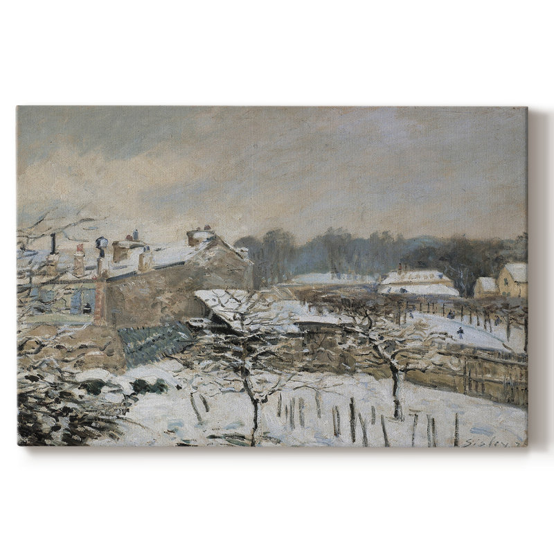 Paysage rétro - CCLxxix, H 19 po x l 28 po x P 1,5 po, Toile tendue