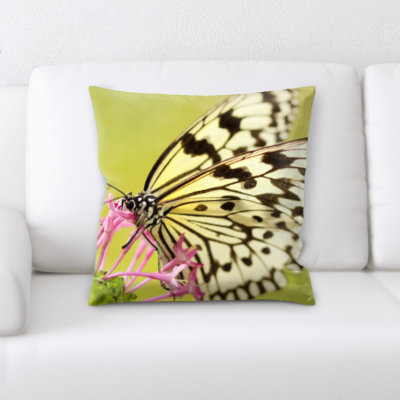 Microsuede Throw Pillow