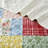 Modern Floral Geometric Quilt Set, 3-Piece Reversible Coverlet and Pillow Shams-110379271-110379275