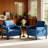 29.9" Wide Mid-Century Upholstered Premium Fabric Chair,Sofa-1632515539-1632515370