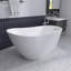 Baignoire de trempage autoportante en acrylique 67 po. X 31,5 po.