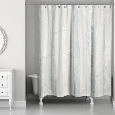 Rideau de douche simple Andrae