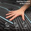Matelas hybride 10 po / 12 po / 14 po, ressorts ensachés individuellement, fermeté moyenne (tailles simple / grand / très grand disponible)-1504387147-1504387146