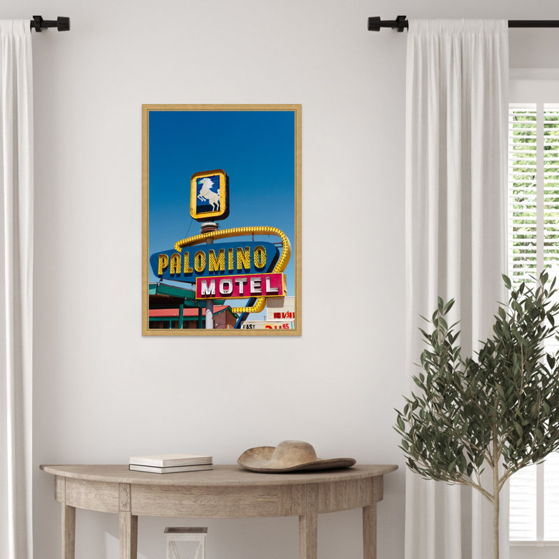 "Palomino" par Wozniak, impression sur toile encadrée, H 23 po x l 16 po