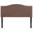 Fitzsimmons Arched Upholstered Headboard with Accent Nail Trim-377993603-377993608