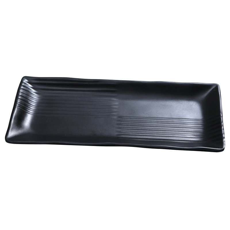 Black Pearl 12" Melamine Dinner Plate