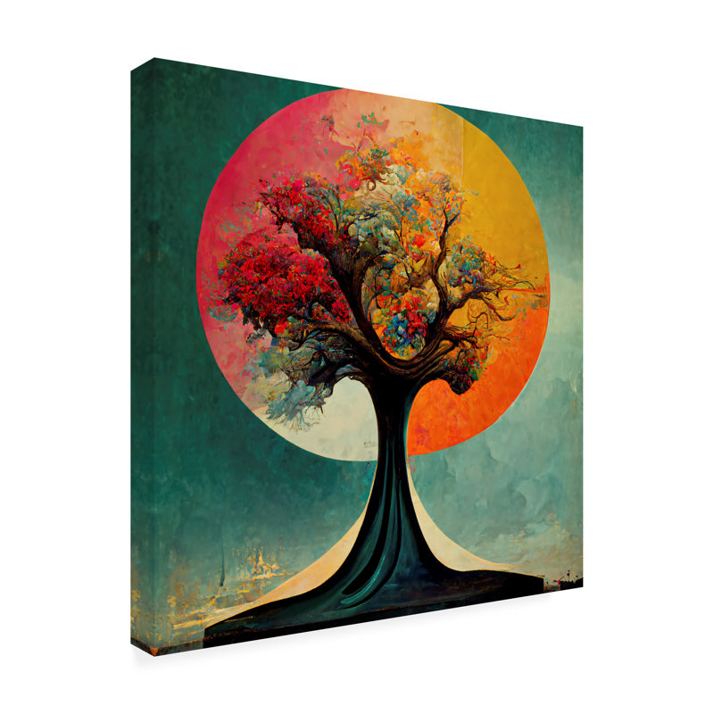 Arbre de vie 5, H 24 po x l 24 po x P 2 po