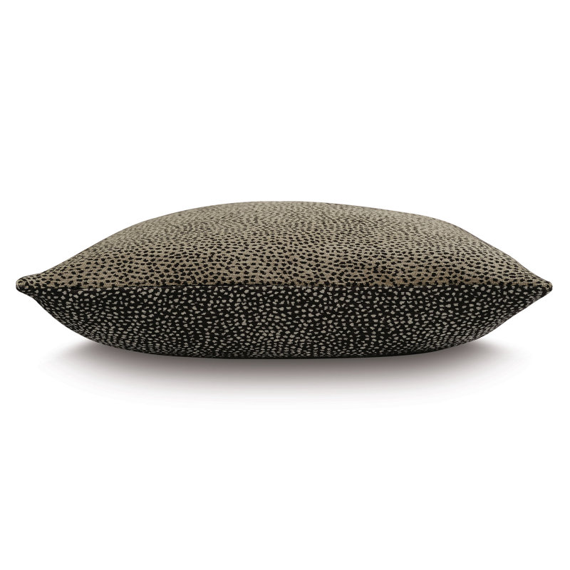 Freya Tan and Dark Brown Animal Print Decorative Pillow