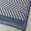 Runner Geometric Flatweave Indoor / Outdoor Area Rug-272315245