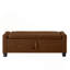 Banc capitonné rembourré avec rangement spacieux pour le salon de la chambre à coucher, couloir polyvalent, facile à assembler et à nettoyer-128632651